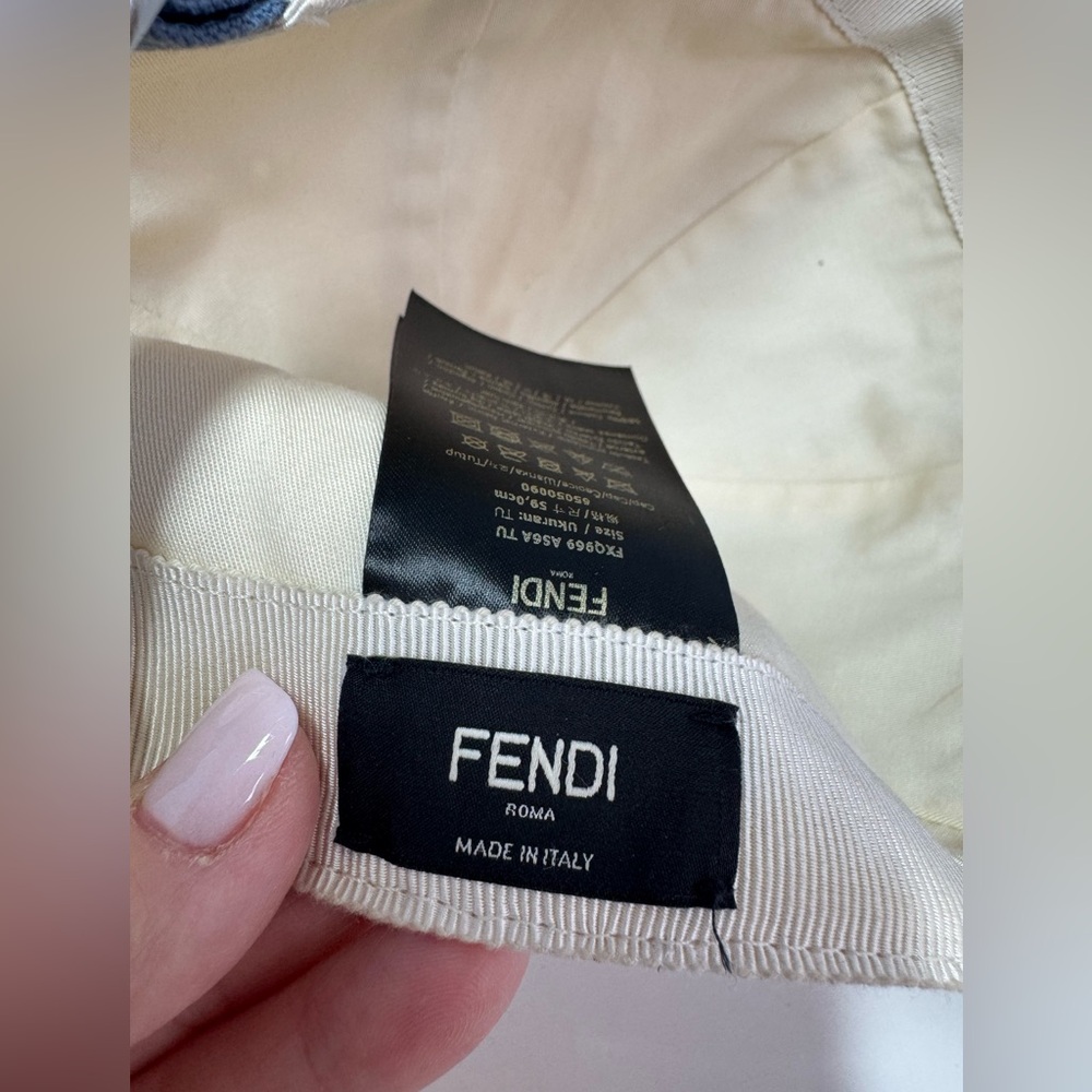 Authentic Fendi Roma Baseball Cap - Picture 6 of 7